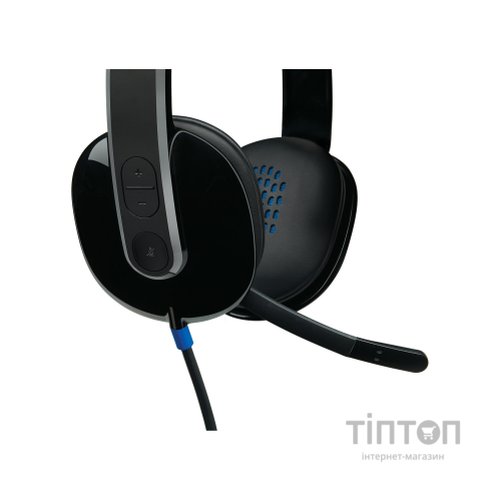Навушники Logitech H540 USB чорний