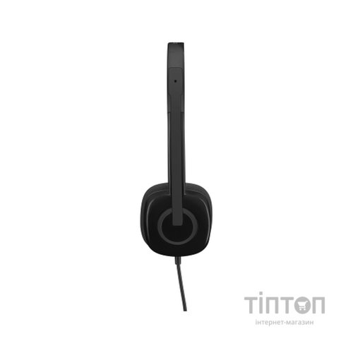 Навушники Logitech Stereo Headset H151 чорний