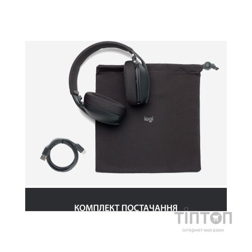 Навушники Logitech Zone Vibe 100 Wireless Graphite (981-001213)