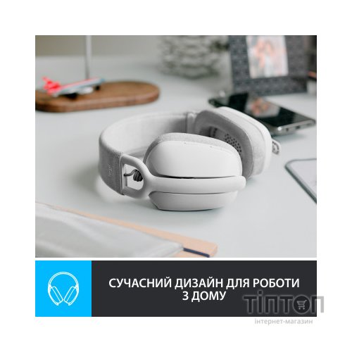 Навушники Logitech Zone Vibe 100 Wireless Off-White (981-001219)