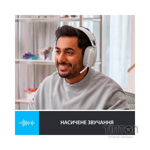 Навушники Logitech Zone Vibe 100 Wireless Off-White (981-001219)