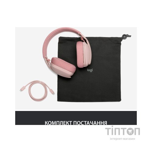 Навушники Logitech Zone Vibe 100 Wireless Rose (981-001224)