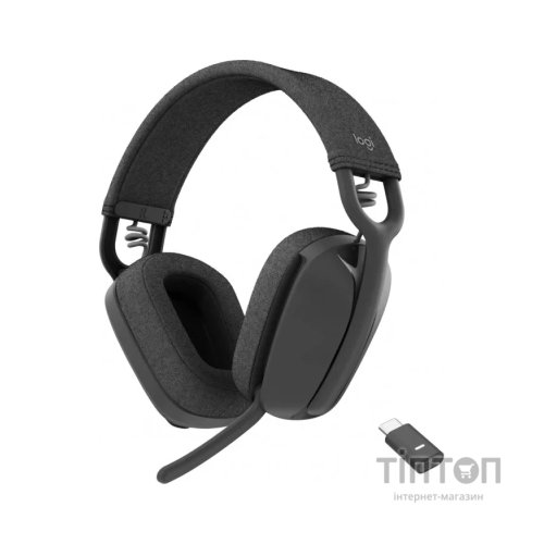 Навушники Logitech Zone Vibe for Business Wireless MS Graphite (981-001157)