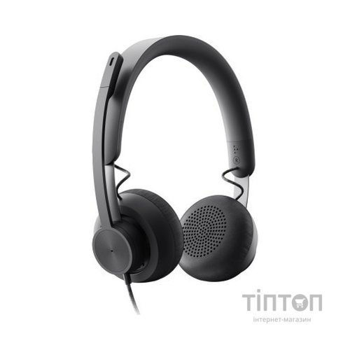 Навушники Logitech Zone Wired USB UC Graphite (981-000875)