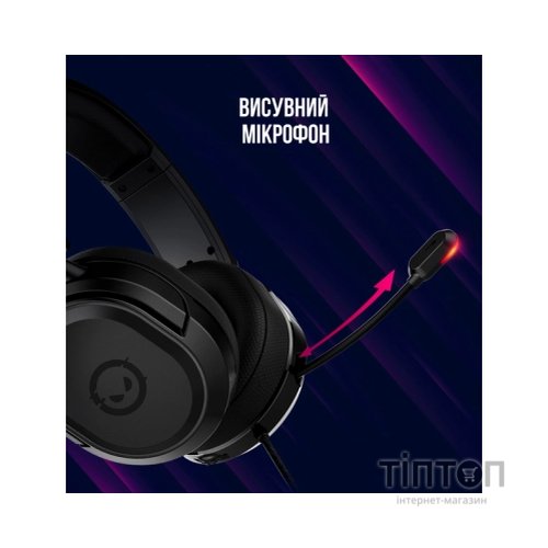 Навушники Lorgar Kaya 360 USB Black (LRG-GHS360)