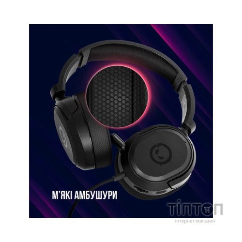 Навушники Lorgar Kaya 360 USB Black (LRG-GHS360)