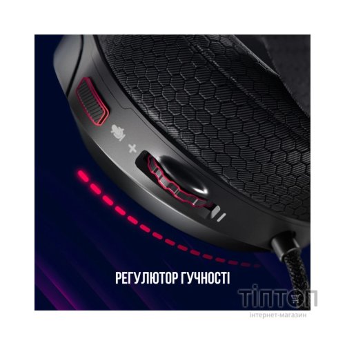 Навушники Lorgar Kaya 360 USB Black (LRG-GHS360)