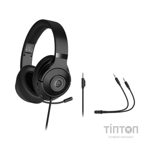 Навушники Lorgar Noah 101 Gaming 3.5 мм Black (LRG-GHS101B)