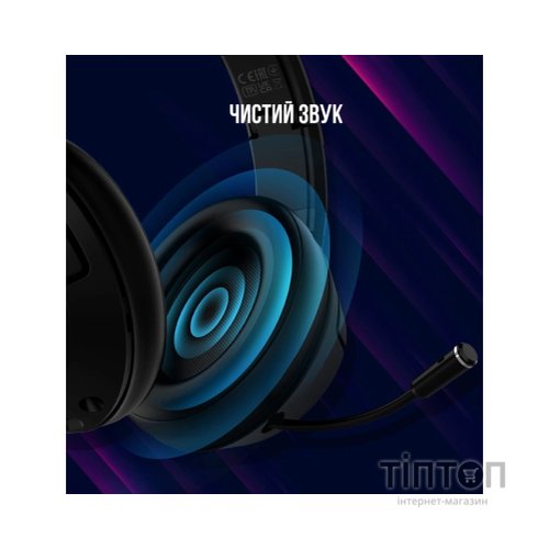 Навушники Lorgar Noah 101 Gaming 3.5 мм Black (LRG-GHS101B)