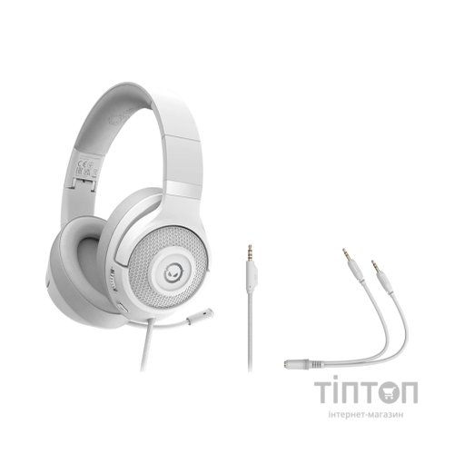 Навушники Lorgar Noah 101 Gaming 3.5 мм White (LRG-GHS101W)