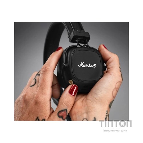 Навушники Marshall Major IV Black (1005773)