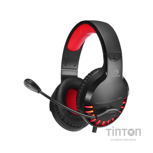 Навушники Marvo HG8932 LED Black/Red (HG8932)