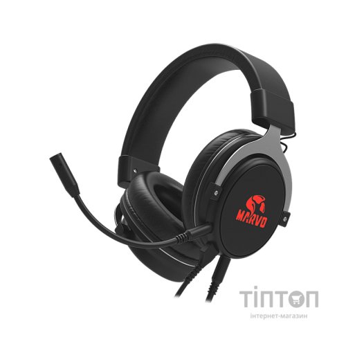 Навушники Marvo HG9052 Red-LED 7.1 Black (HG9052)
