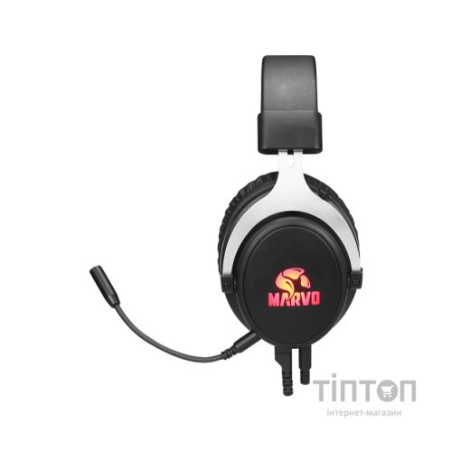 Навушники Marvo HG9052 Red-LED 7.1 Black (HG9052)