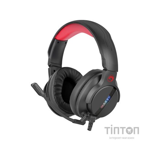 Навушники Marvo RGB-LED Black (HG9065)