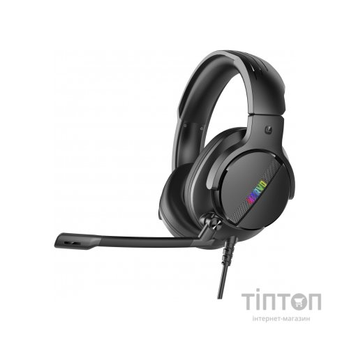 Навушники Marvo RGB-LED Black (HG9065)