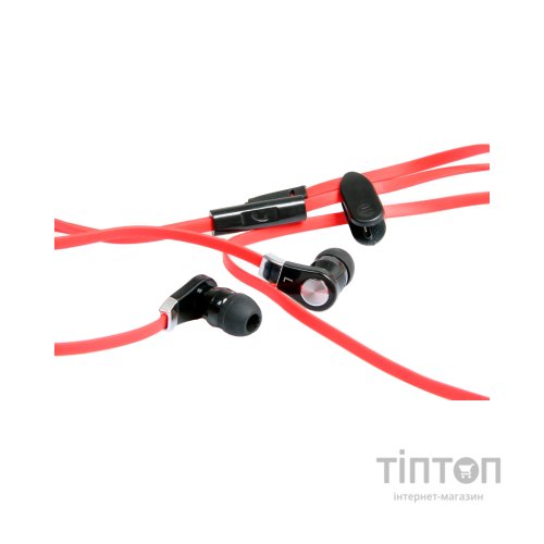 Навушники Media-Tech Magicsound NS-2 чорний/червоний