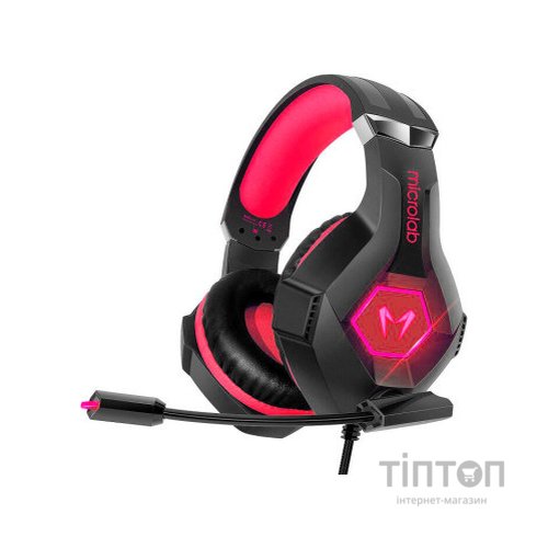 Навушники Microlab G7 Black-Red (G7_b+r)