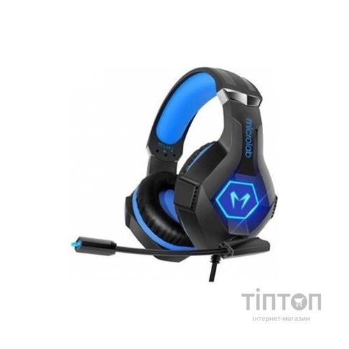 Навушники Microlab G7BB Black-Blue (G7BB)