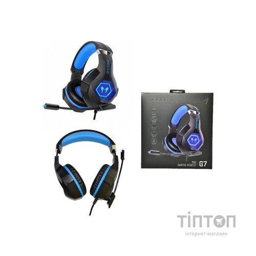 Навушники Microlab G7BB Black-Blue (G7BB)