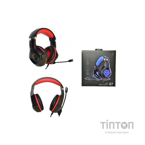 Навушники Microlab G7BR Black-Red (G7BR)