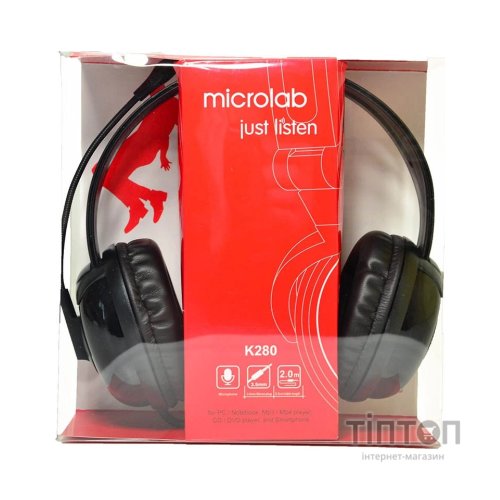 Навушники Microlab K280B Black (K280B)