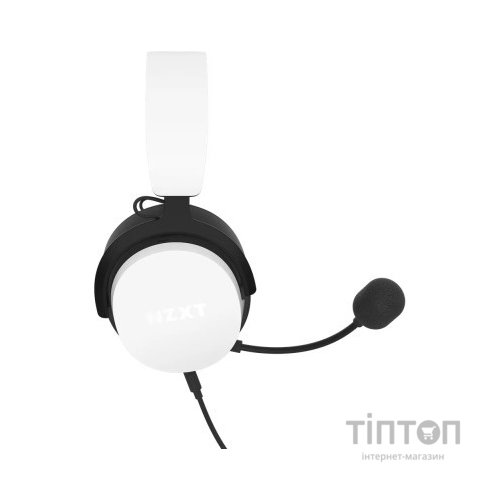 Навушники NZXT Wired Closed Back Headset 40mm White V2 (AP-WCB40-W2)