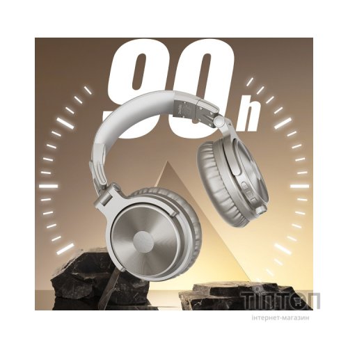 Навушники OneOdio Studio Pro C Bluetooth+3,5мм Silver (Pro C Silver)