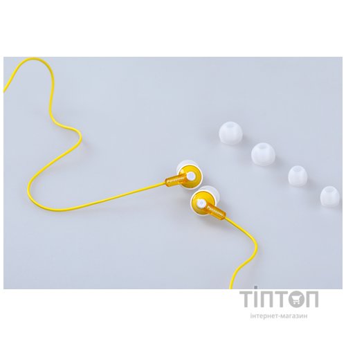 Навушники Panasonic RP-HJE118GU жовтий