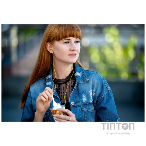 Навушники Panasonic RP-HJE118GU жовтий