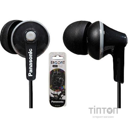 Навушники Panasonic RP-HJE125E-K чорний