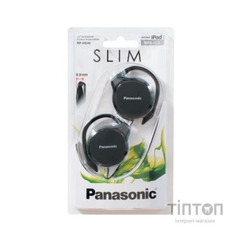 Навушники Panasonic RP-HS46E-K чорний