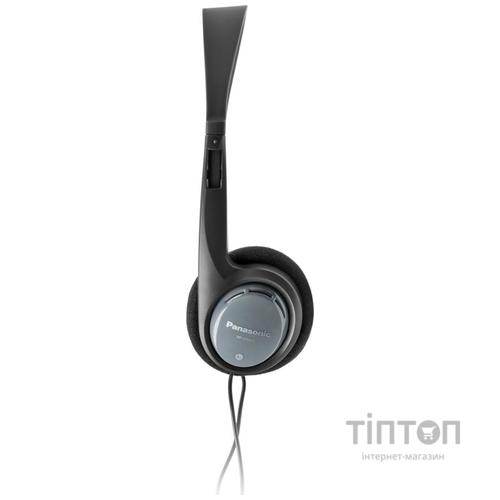 Навушники Panasonic RP-HT010GU-H чорний/сірий