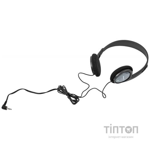 Навушники Panasonic RP-HT010GU-H чорний/сірий