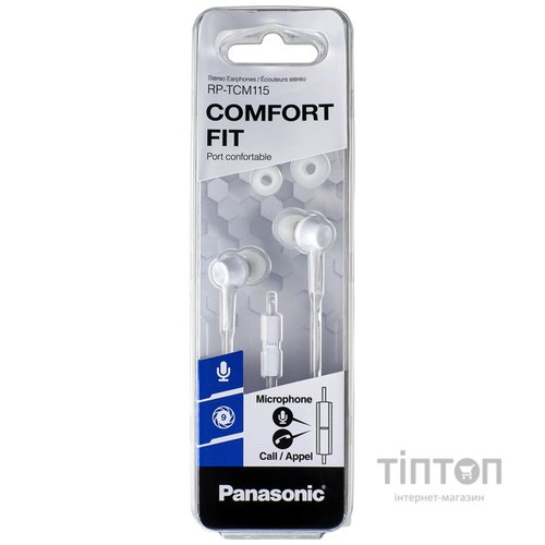 Навушники Panasonic RP-TCM115E-W