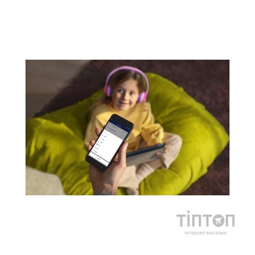 Навушники Philips Kids TAK4206 On-ear Colored light panels Wireless Pink (TAK4206PK/00)