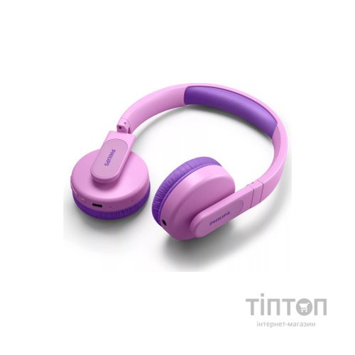 Навушники Philips Kids TAK4206 On-ear Colored light panels Wireless Pink (TAK4206PK/00)