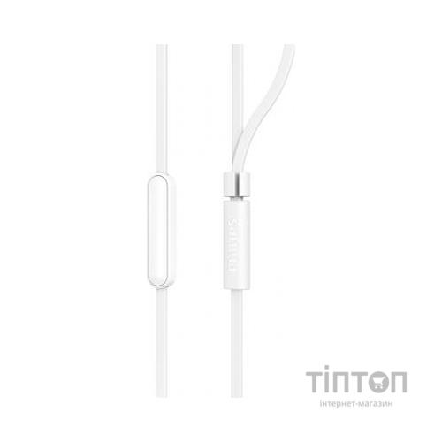 Навушники Philips TAE1105 White (TAE1105WT/00)