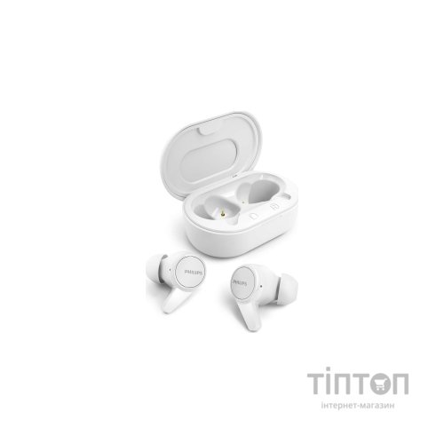 Навушники Philips TAT1207 True Wireless IPX4 White (TAT1207WT/00)