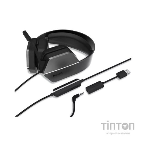 Навушники Philips Wired Gaming Headset 7.1 USB+ 3.5 мм (TAG4106BK/00)