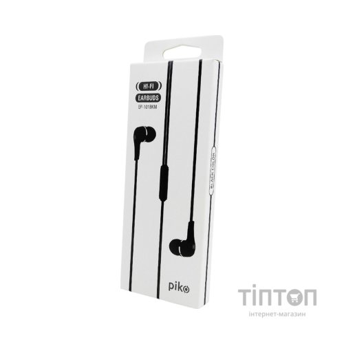 Навушники Piko EP-101BKM Black (1283126477744)