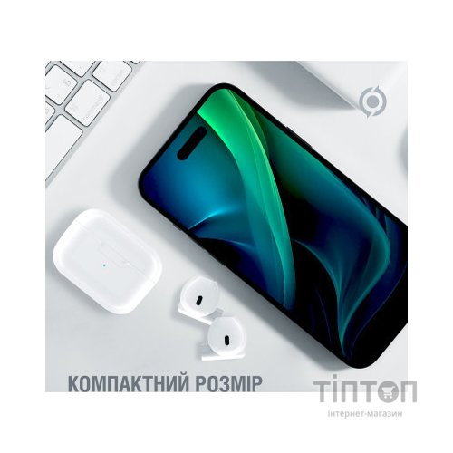 Навушники Piko TWS-MiniJack White (1283126583407)