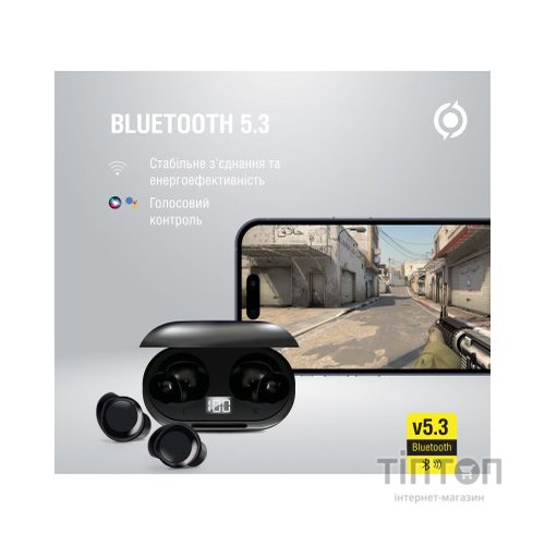 Навушники Piko TWS-MusicBox Black (1283126583414)