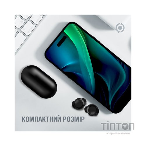 Навушники Piko TWS-MusicBox Black (1283126583414)