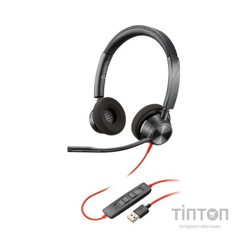 Навушники Poly Blackwire 3320-M USB-A/C (8X220AA)