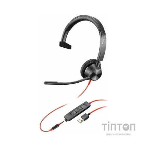 Навушники Poly BlackWire C3315-M USB-A HS Mono (76J13AA)