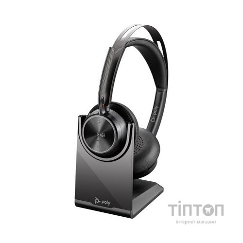 Навушники Poly Focus 2 - M USB-C HS with Charge Stand Stereo (77Y90AA)