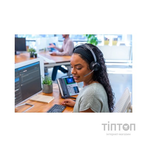 Навушники Poly Voyager Focus 2 USB-A Bluetooth Black (76U46AA)