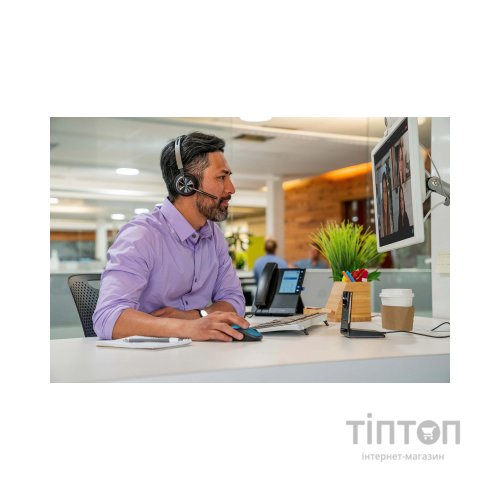 Навушники Poly Voyager Focus 2 USB-A Bluetooth Black (76U46AA)