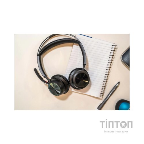 Навушники Poly Voyager Focus 2 USB-A Bluetooth Black (76U46AA)